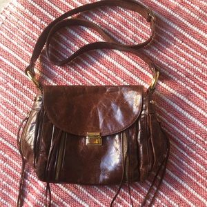 Rebecca Minkoff Cognac Brown Crossbody Bag